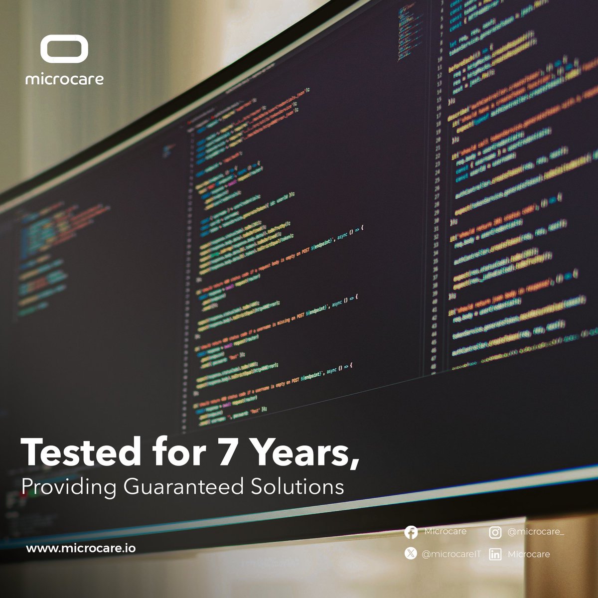 microcareIT's tweet image. Standing at the forefront of innovation!
Our experience speaks volumes for itself, thriving in this industry for 7 years is a testament to our expertise!

#microcare #MedicalIndustry #7Years #MobileApp #ERP #HIS #SaudiArabia #MedicalInnovation