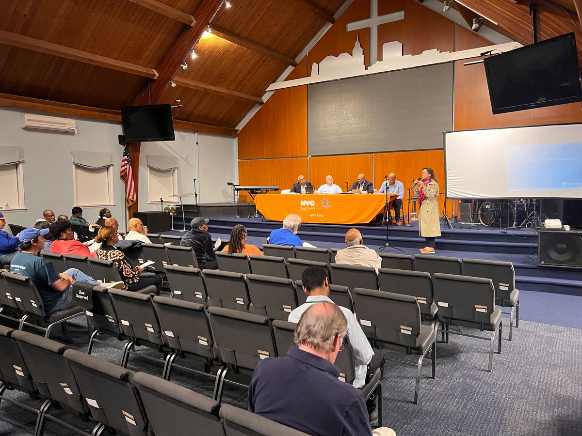 Last night, I attended CB13's meeting to discuss the City of Yes, squatting, and other issues in our area. After meeting virtually for so long, it was great to meet back in person, welcome brand new members, and talk with residents who have remained active and civically engaged!