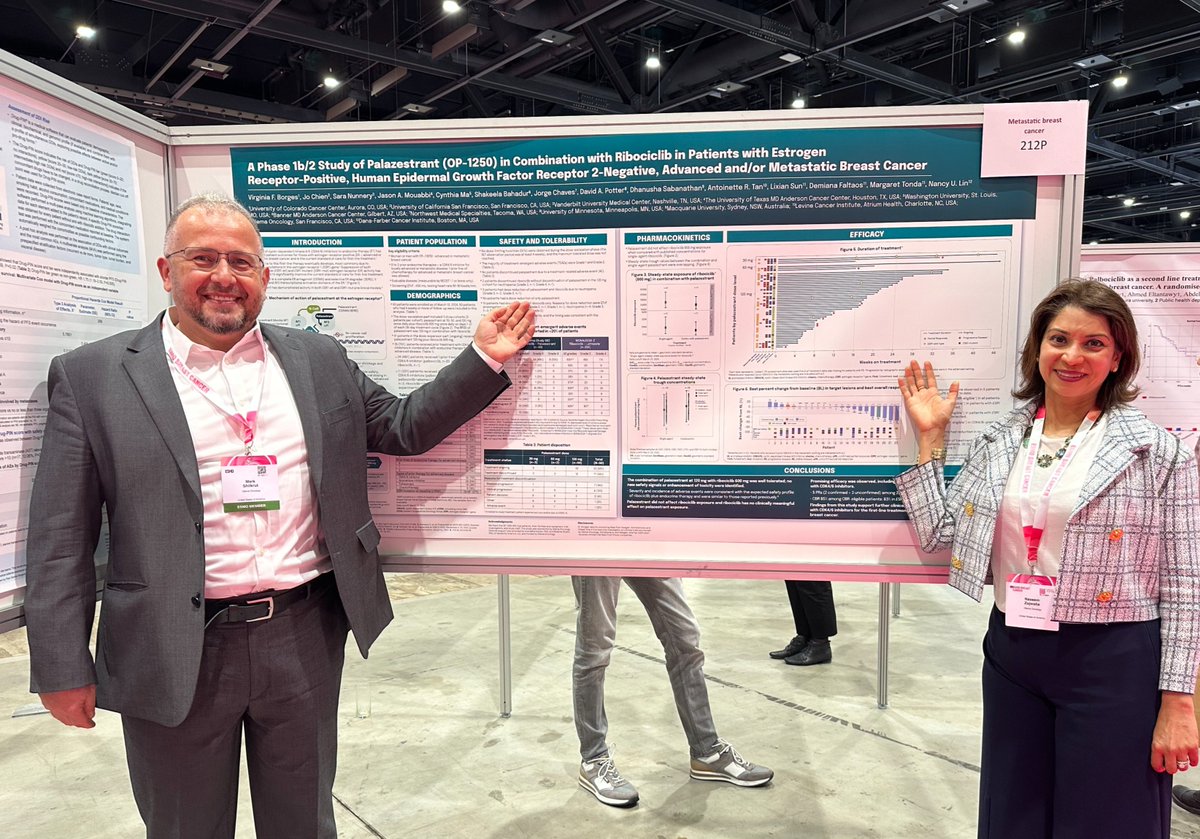 We had a great time connecting with other #Biotech professionals at #ESMO24 and sharing Olema's updates on our #BreastCancer therapy. We look forward to seeing everyone next year! #OntoSomethingBigTogether #WomensCancer #CancerResearch #WomensOncology