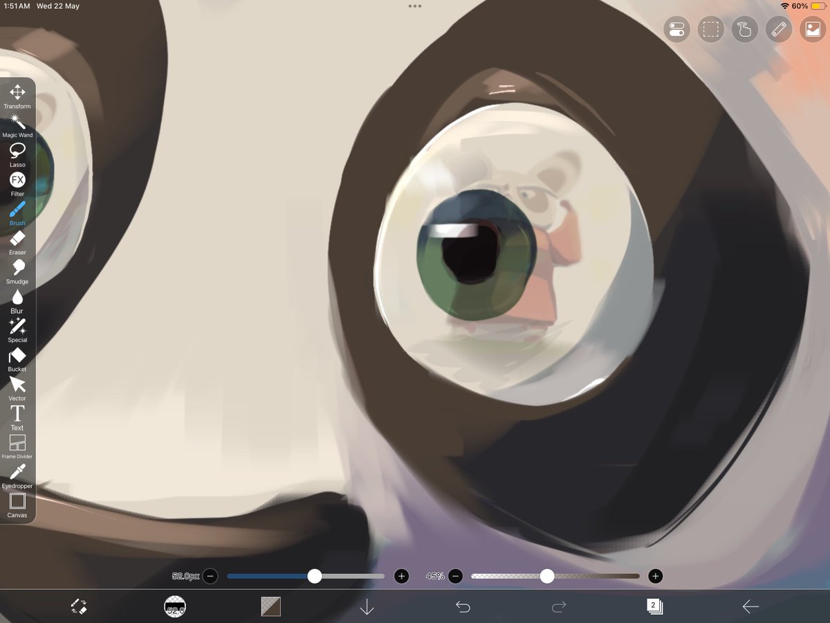 Compacoffin's tweet image. I was never really good at painting ＿|￣|○