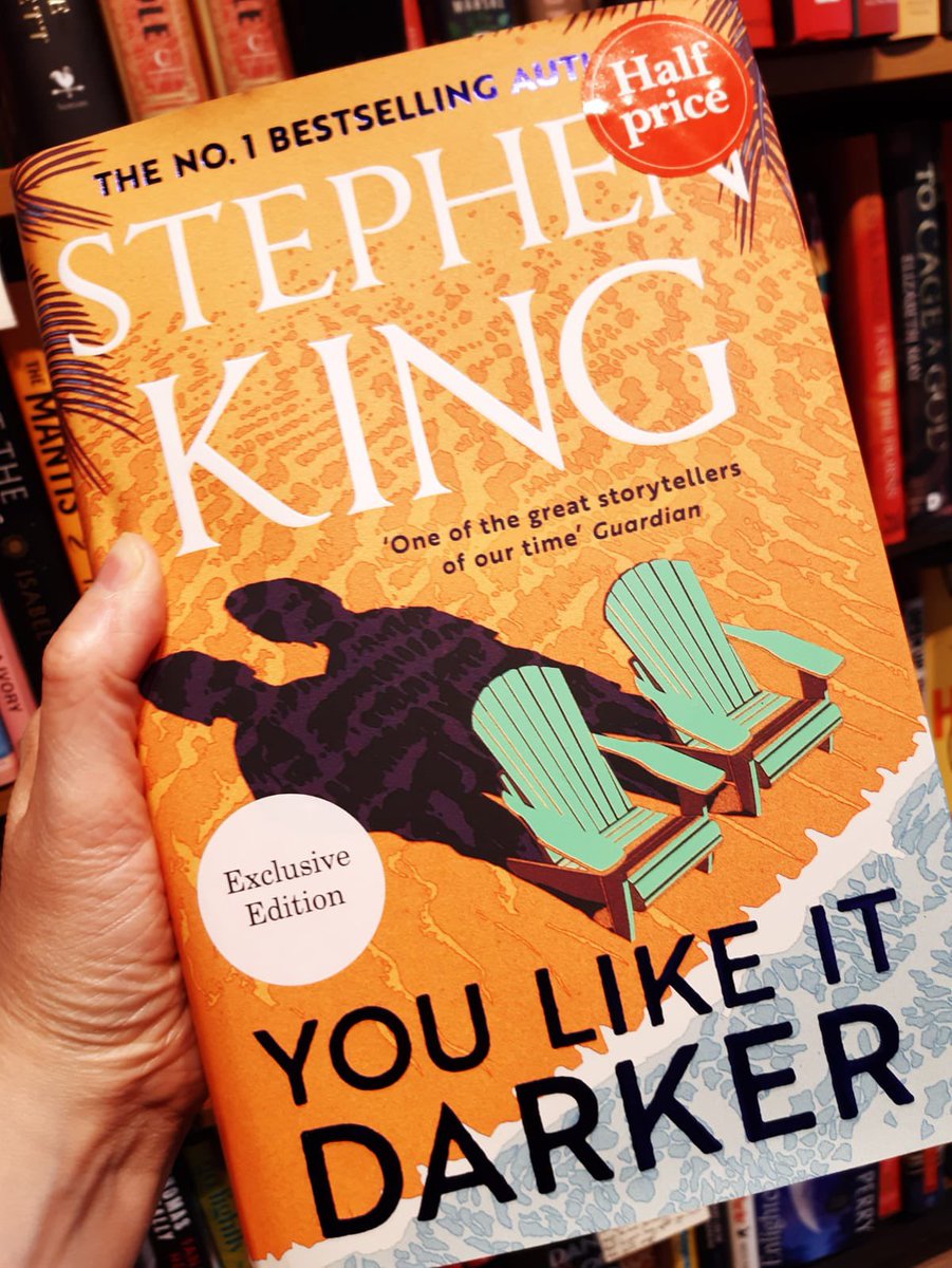 WaterstonesGreenwich (@booksgreenwich) on Twitter photo It’s arrived and is out on the shop floor as our new Half Price offer of the week! <a href="/StephenKing/">Stephen King</a> <a href="/HodderFiction/">Hodder Fiction</a> It’s arrived and is out on the shop floor as our new Half Price offer of the week! <a href="/StephenKing/">Stephen King</a> <a href="/HodderFiction/">Hodder Fiction</a>