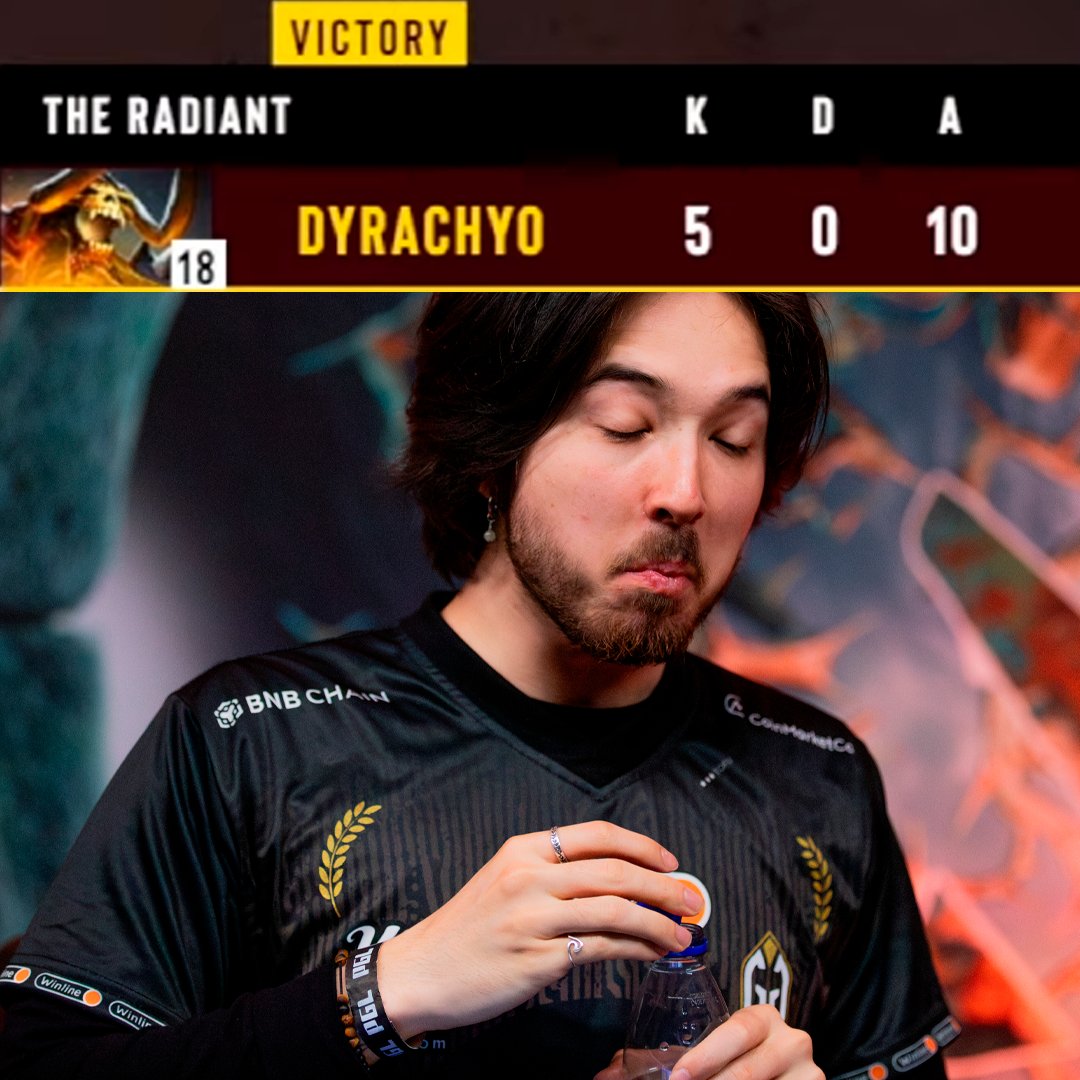 Dyrachyo with 0 deaths is indeed the most canonic thing you'll see all month 🤣