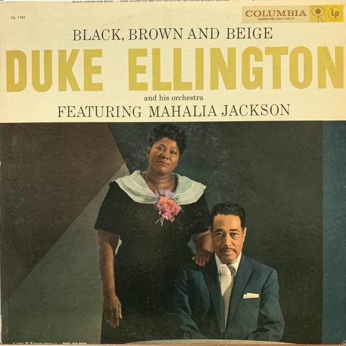 #MayItBeJazzOrBlues #DukeEllington x #MahaliaJackson #ComeSunday 2 days pre the 5⃣0⃣ anniversary of his passing for as @JoeHenryMusic says: 'Matters not I’m [early]…for it’s today and every day: my faith-leader' 💥One of the great jazz vocals💥 🖤youtube.com/watch?v=cInnyr…