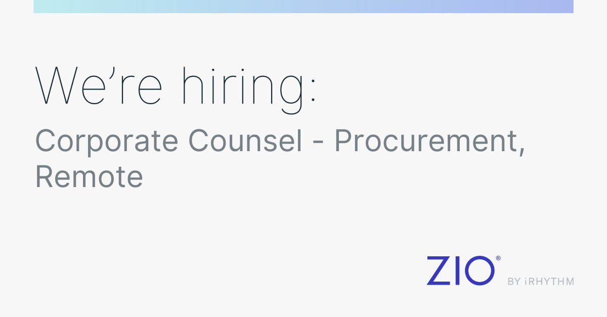 We're #hiring a remote Procurement Counsel. Apply today if you have at least 4 years of law firm and/or in-house transactional experience, focused on negotiating inbound services agreements. bit.ly/44O2hEx #RemoteJobs