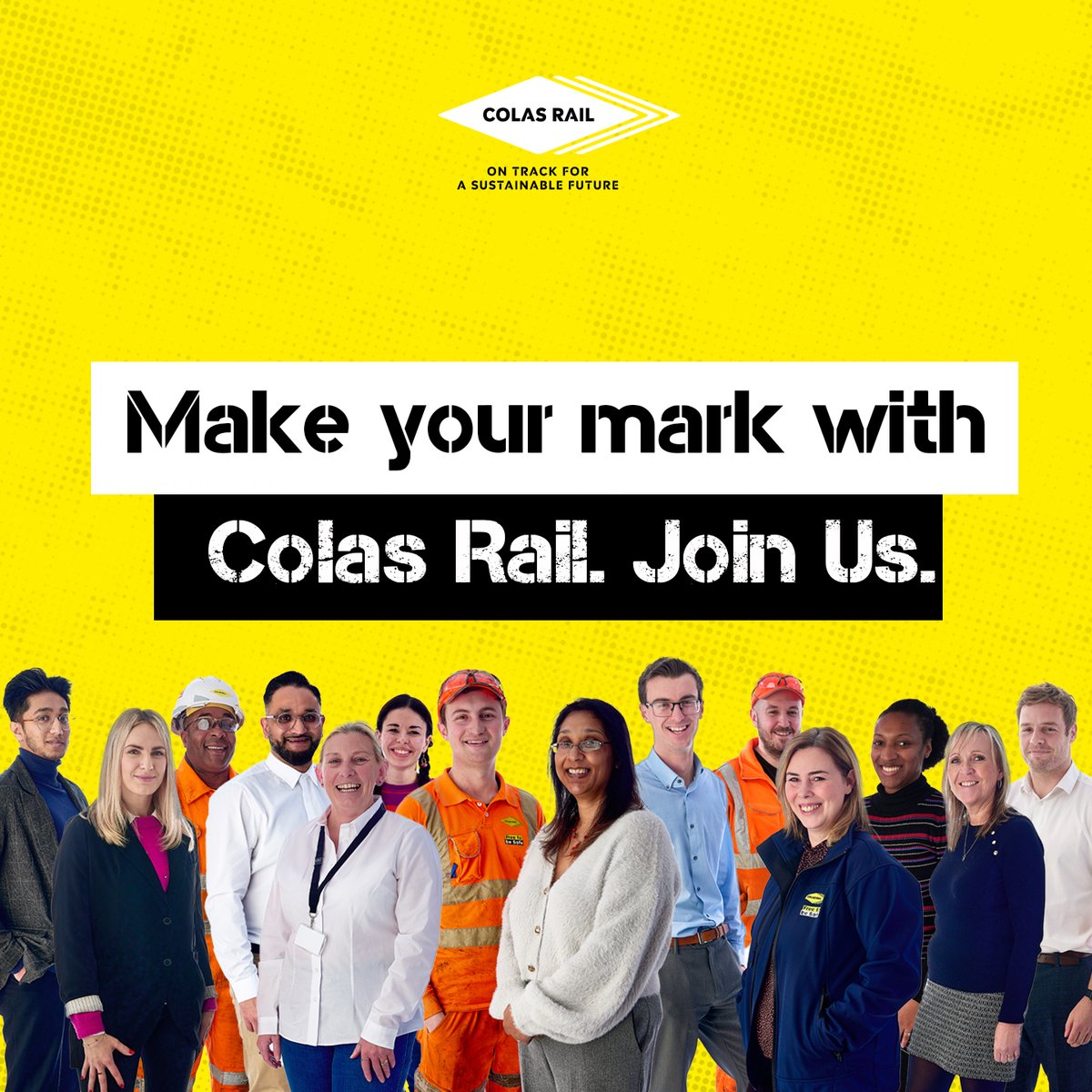 ColasRailUK's tweet image. 🙋‍♂️🙋‍♀️ Take Control of your Career with Colas Rail UK

👨‍💻👩‍💻 Our #Rugby Rail Services team are on the lookout for a Control Room Operator and play an essential role in the operation of our #OnTrackPlant fleet

👉More info: cutt.ly/jethJ7Yl

#ColasRailShares