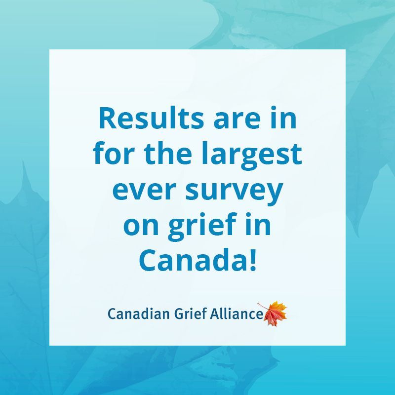 We’ve just released findings from our landmark survey on #grief in Canada! buff.ly/44TxmGW. Nearly 4K pple shared their experiences to improve support for pple living w/grief. #makegriefapriority @padams29 @kathykm @maxxiner @marney_thompson @virtualhospice @GovCanHealth