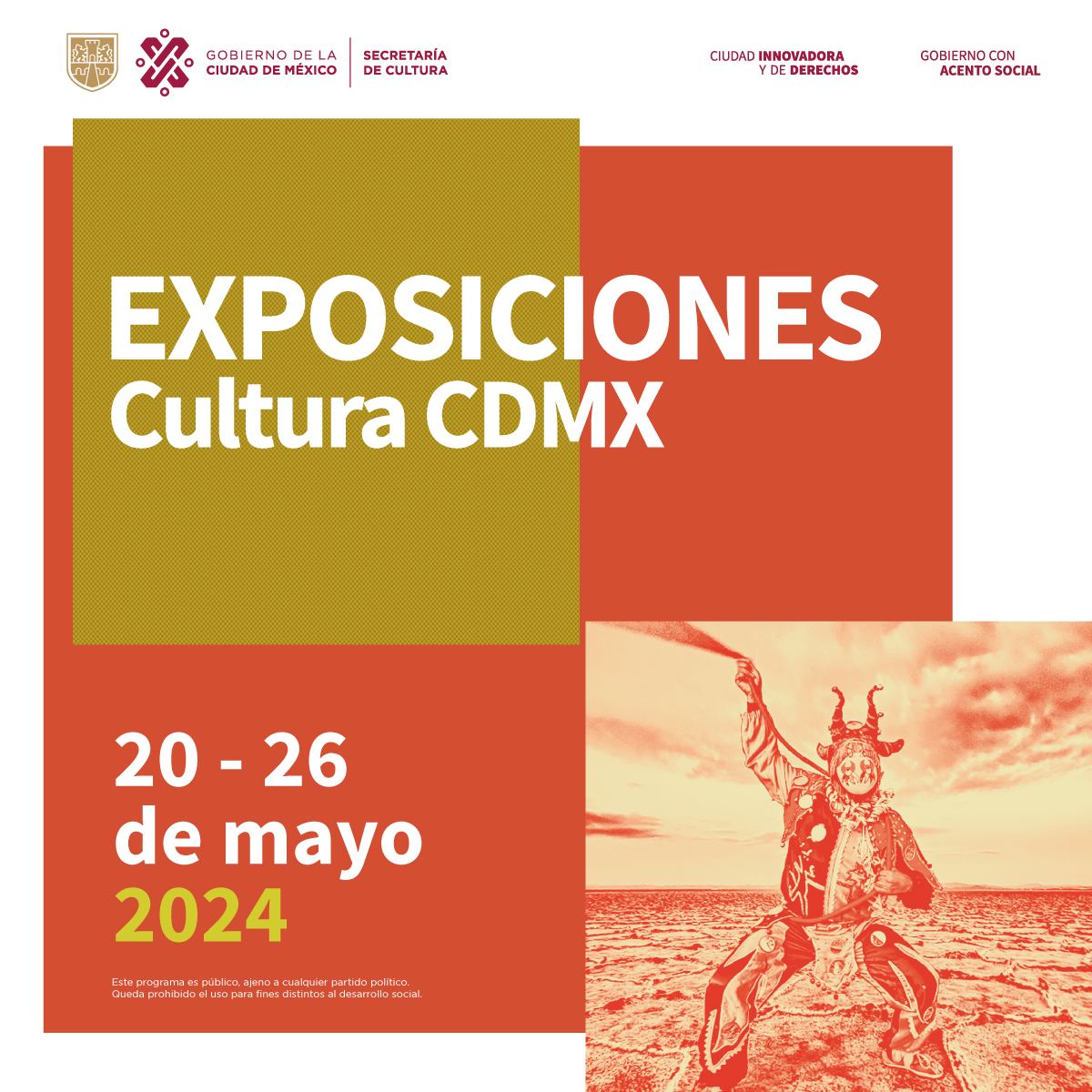 Estas son las #ExposicionesCulturaCdMx que podrás visitar en museos y otros recintos de #CulturaCdMx, y que exploran la diversidad de las calles de la Ciudad de México, entre otros temas. Consulta la #CarteleraCdMx para conocerlas a detalle: bit.ly/SM20-SM26