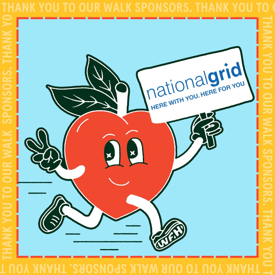 Thank you to our partners, @NationalGrid, for their commitment to building a hunger-free future for Massachusetts!

We're grateful for your support of The 56th annual #WalkforHunger!