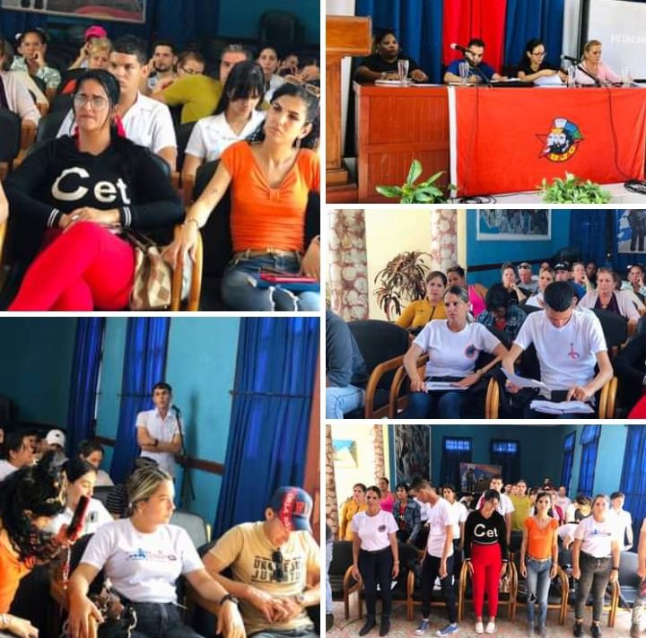 Con la presencia de @AbranSanchez17, 1er secretario de la #UJCdeCuba en #SanctiSpíritus, inició la reunión de Secretarios Generales en Yaguajay. ¡Éxitos muchachos! 🇨🇺❤️ #GenteQueSuman #Cuba @MeyvisEstevezE