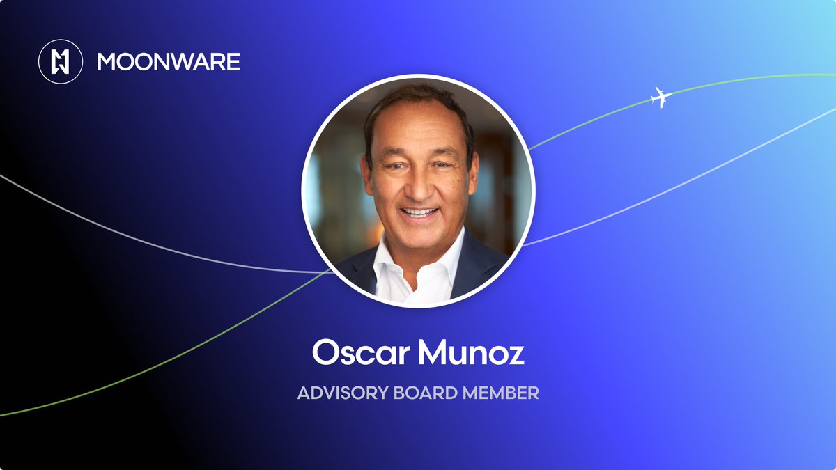 Moonware (@moonware_) on Twitter photo Please join us in welcoming Oscar Munoz to Moonware's Advisory Board.
Former CEO of <a href="/united/">United Airlines</a>, Oscar pioneered an 'employee-first' strategy, leading to top-tier performance. With a diverse background spanning industries like AT&T and Coca-Cola, he brings invaluable leadership Please join us in welcoming Oscar Munoz to Moonware's Advisory Board.
Former CEO of <a href="/united/">United Airlines</a>, Oscar pioneered an 'employee-first' strategy, leading to top-tier performance. With a diverse background spanning industries like AT&T and Coca-Cola, he brings invaluable leadership