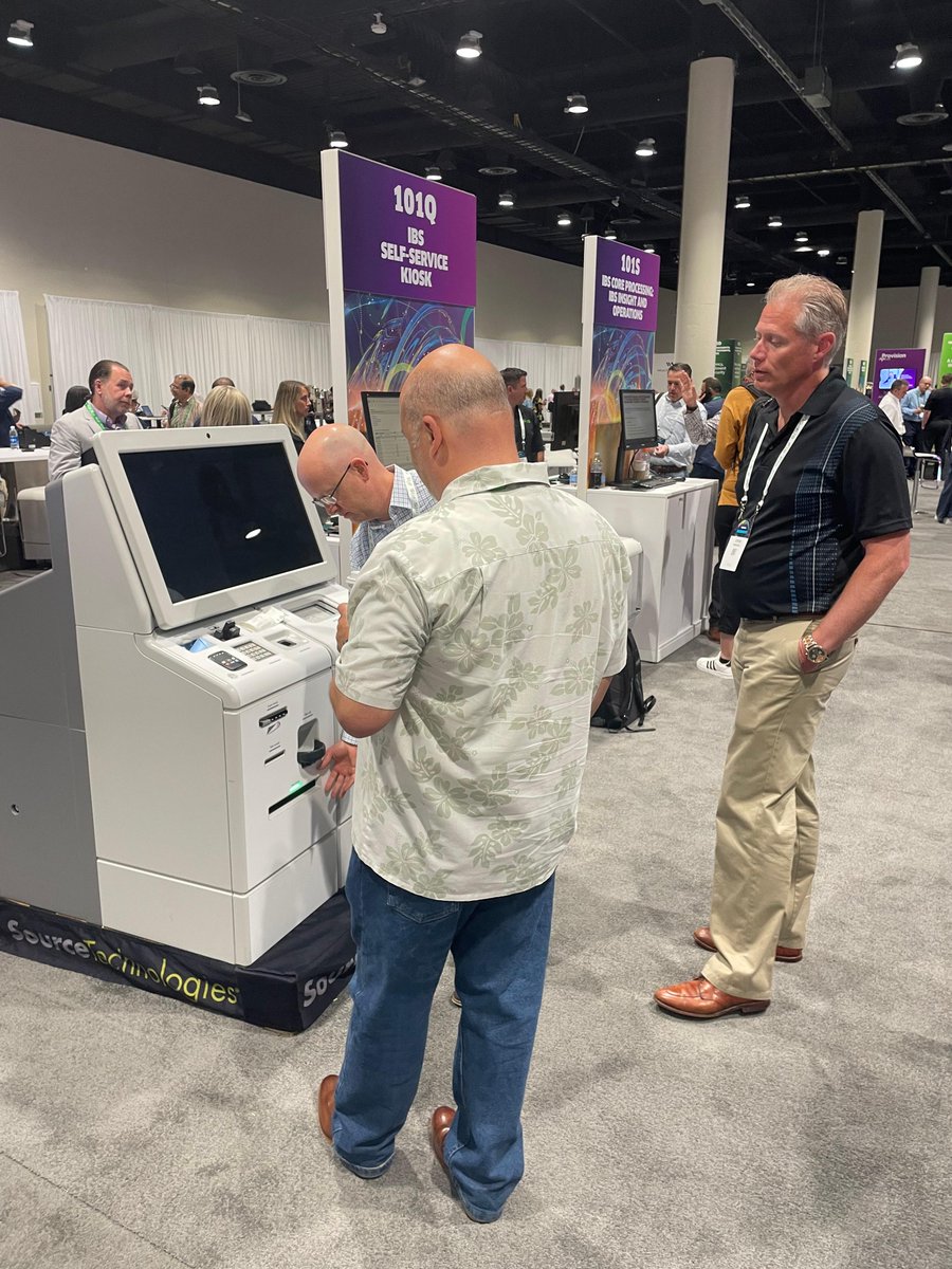 SourceTechnolo4's tweet image. We&apos;re having a blast at #FISEmerald! If you haven&apos;t already, be sure to stop by our booth to check out our Series-10 Kiosk.  #FIS #PTM #SourceTechnologies #Kiosk