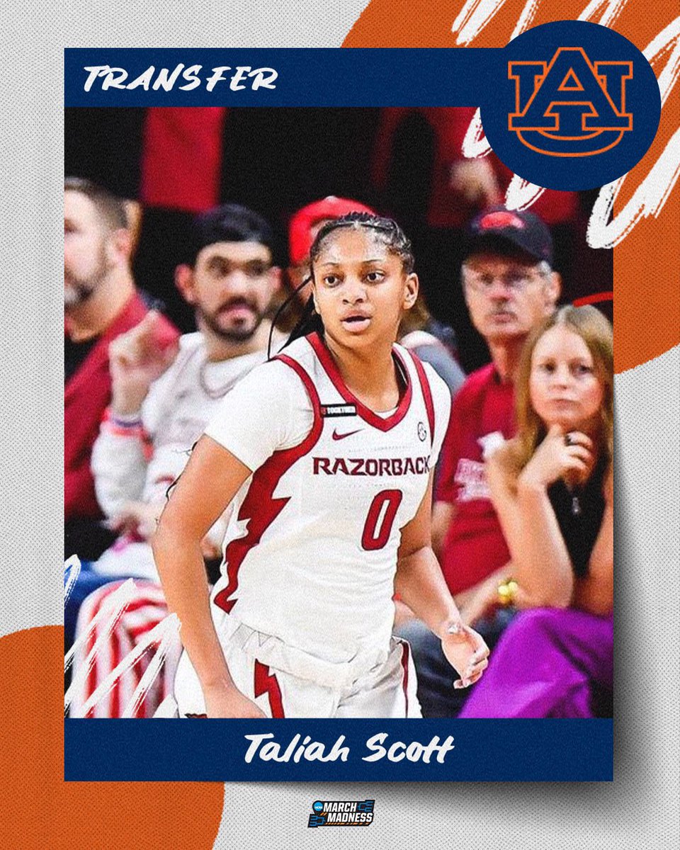 Taliah is headed to Auburn! @AuburnWBB have officially signed transfer, @thetaliahscott ✍️ #NCAAWBB