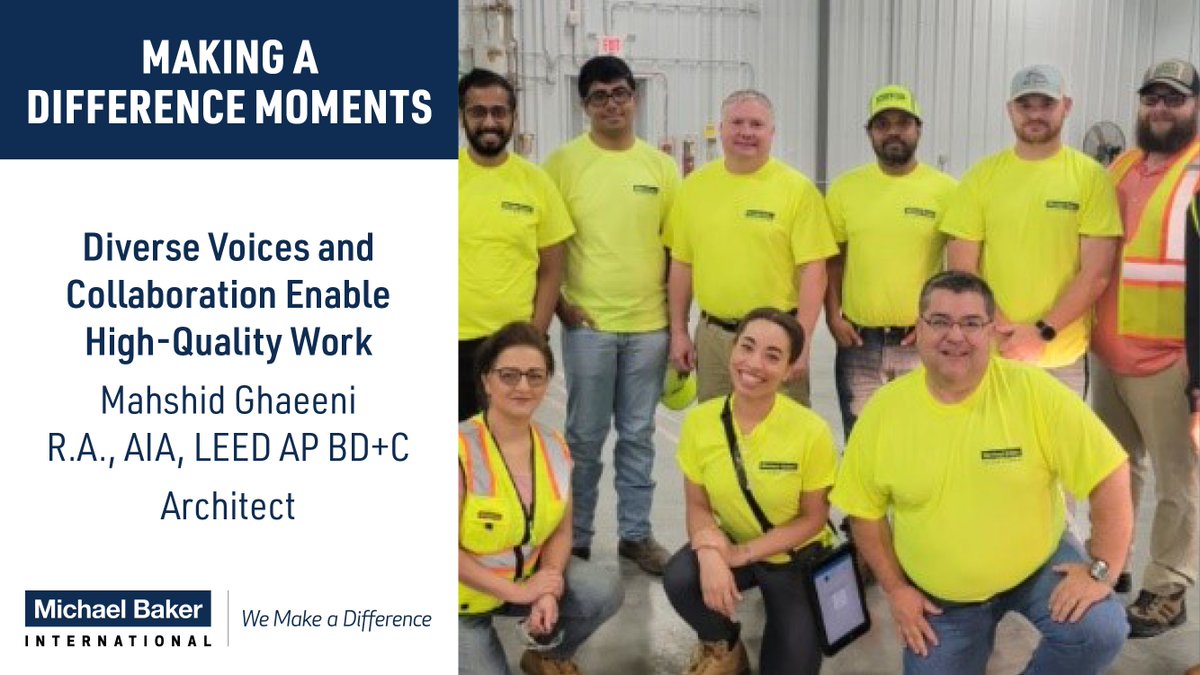 Our Wolf Pack is focused on Making a Difference. Mahshid Ghaeeni, R.A., AIA, LEED AP BD+C, Architect was a member of a multidisciplinary team to evaluate architectural, structural, mechanical, plumbing and fire protection systems across 212 barracks at Fort McCoy.