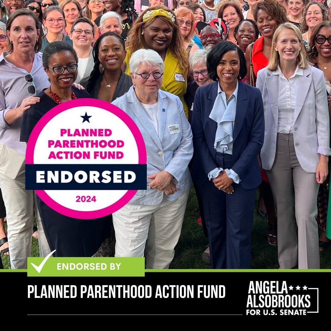 I am honored to earn the endorsement of @PPact. As the only candidate in this race who will protect reproductive rights, I am ready to get to the Senate and fight back against any attempts to ban abortions nationwide.