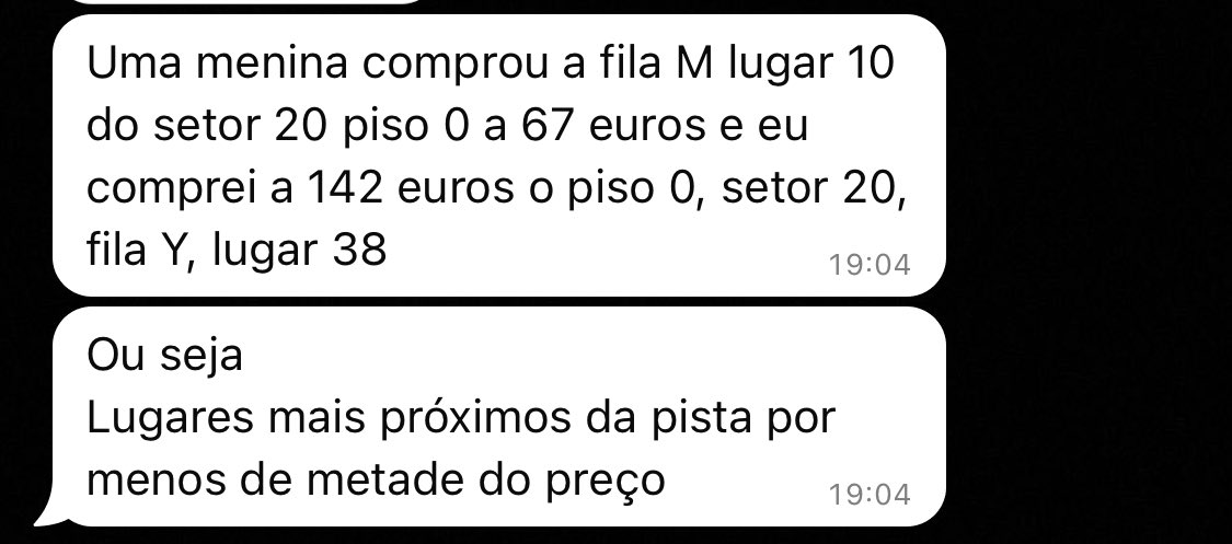 sainztri81's tweet photo. Boa tarde! @seeticketspt procuramos respostas sobre as seguintes situações: 

Pessoas que compraram o bilhete no ano passado a 142 euros VISTA LATERAL nos sectores 20 e 30, estão confusas em relação ao que está acontecer. 

Os mesmos bilhetes estão a ser vendidos agora a 67 euros https://t.co/aJNe0ylovF
