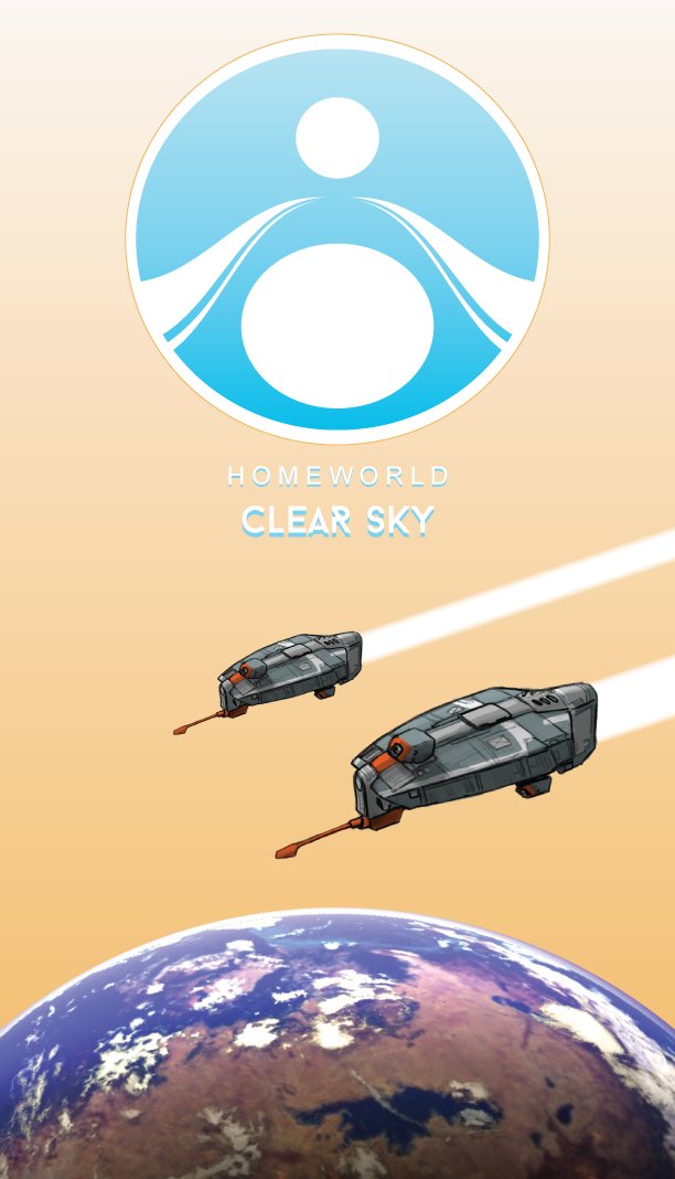 Norsehound's tweet image. So I've been talking about my #Homeworld Clear Sky Project recently. It was a thing back in 2009 to imagine Homeworld as if (again) Catalcysm didn't happen. It was clean and light. Here's some art for it.