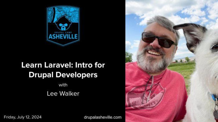 Drupal Asheville💧🏕⛰ (@drupalasheville) on Twitter photo Join us <a href="/drupalasheville/">Drupal Asheville💧🏕⛰</a> for the training: Learn to build web apps with Laravel
This training will be a quick intro to #Laravel, learning the basics that will allow you to build apps from scratch.
Friday July 12
buff.ly/4dNEEjA #Drupal Join us <a href="/drupalasheville/">Drupal Asheville💧🏕⛰</a> for the training: Learn to build web apps with Laravel
This training will be a quick intro to #Laravel, learning the basics that will allow you to build apps from scratch.
Friday July 12
buff.ly/4dNEEjA #Drupal
