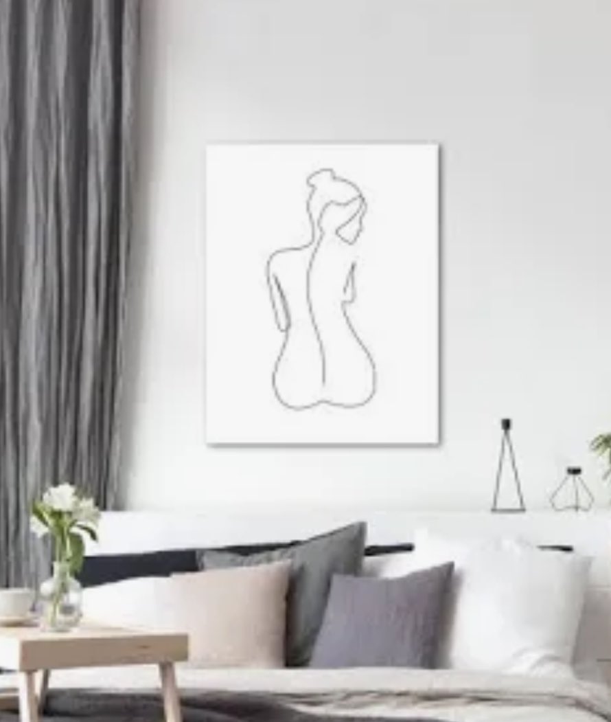 CGordMac's tweet photo. Do you have minimalist, one-line, wall art in your home? 

SO DOES EVERYONE ELSE!!! https://t.co/qYM00Zflg7