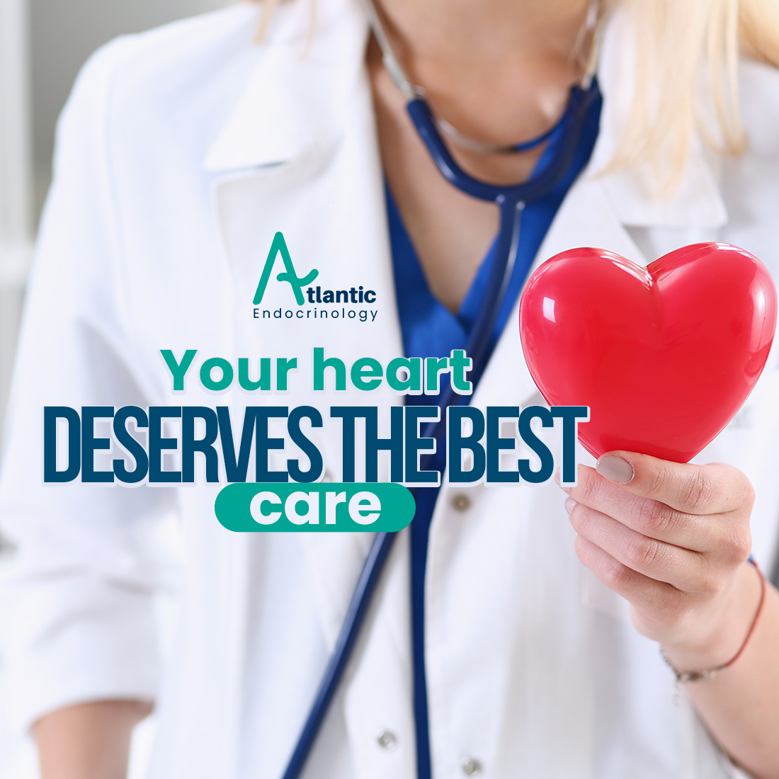 At  Atlantic Endocrinology, we provide top-notch cardiac care tailored to your needs. Don't wait—prioritize your heart health today! 🩺✨ Schedule your appointment now and take the first step towards a healthier heart. 💪 

#HeartHealth #Cardiology #TopCare #HealthyHeart