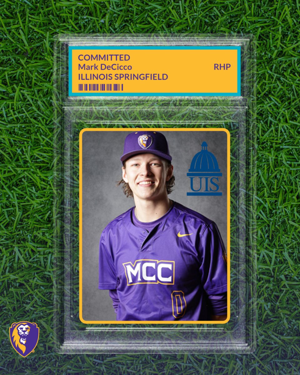 Catching up on some of our sophomore commitments!  Congratulations to pitcher Mark DeCicco on his commitment to play baseball this fall at the University of Illinois-Springfield!