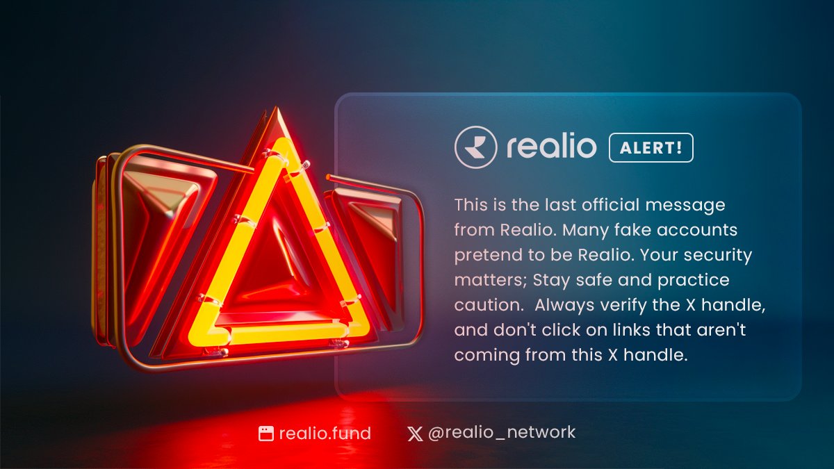 realiv_network's tweet photo. @realio_network Something is coming👀

Only those who register in the next 48 hours will be included 📸

Secure your Spot Now ⤵️
https://t.co/euEGvJBusa https://t.co/JH5fVOYTgx