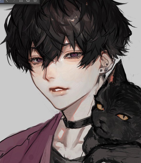 「black cat」 illustration images(Latest)｜3pages