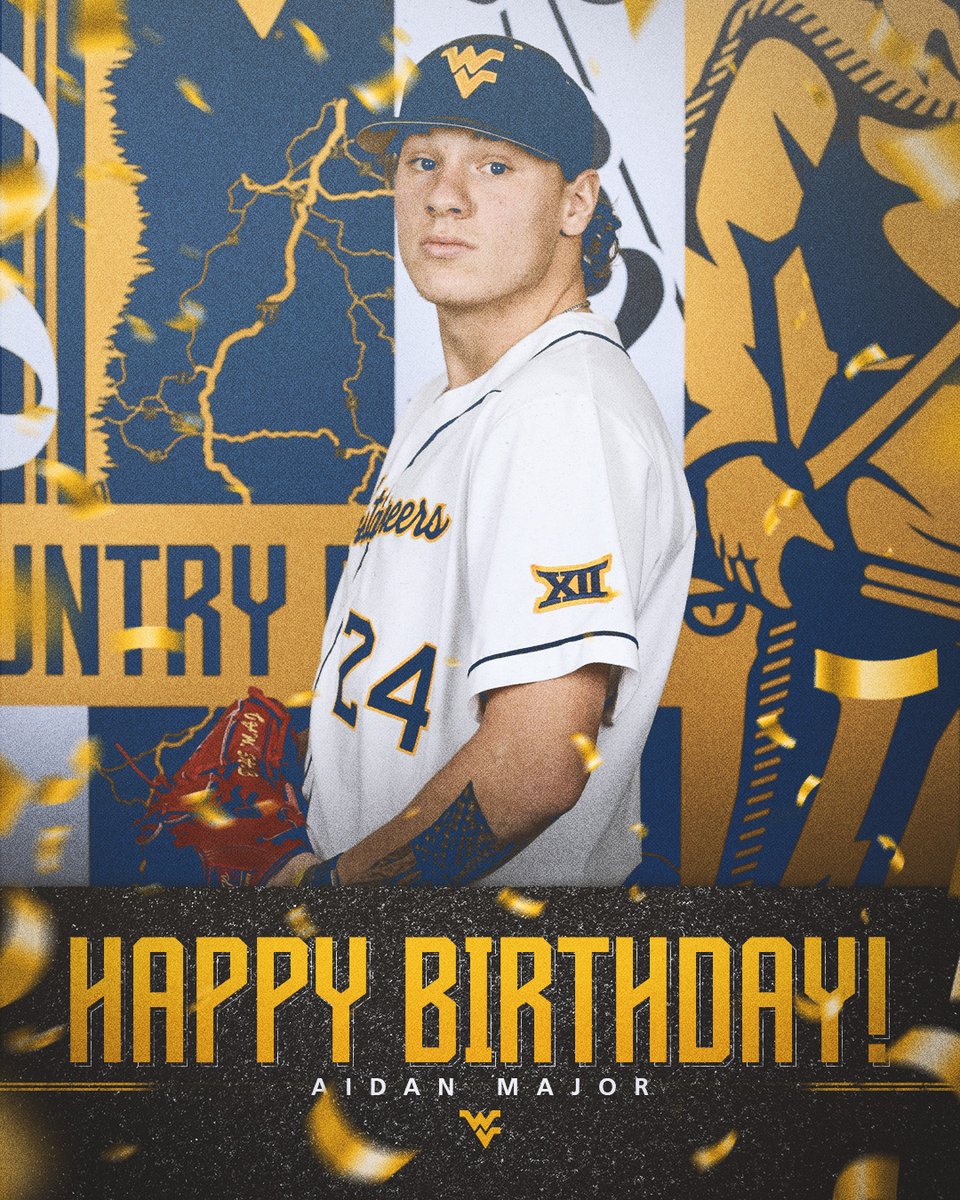 Happy Birthday, @major_aidan 🎉 #HailWV