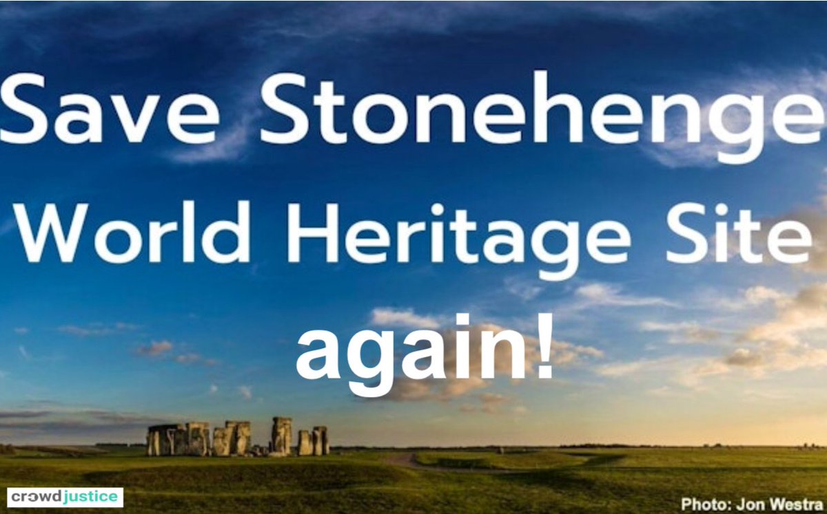 Want to see this ridiculous £3bn++ #Stonehenge road and tunnel scheme knocked out? Now's your chance! 👍crowdjustice.com/case/save-ston…