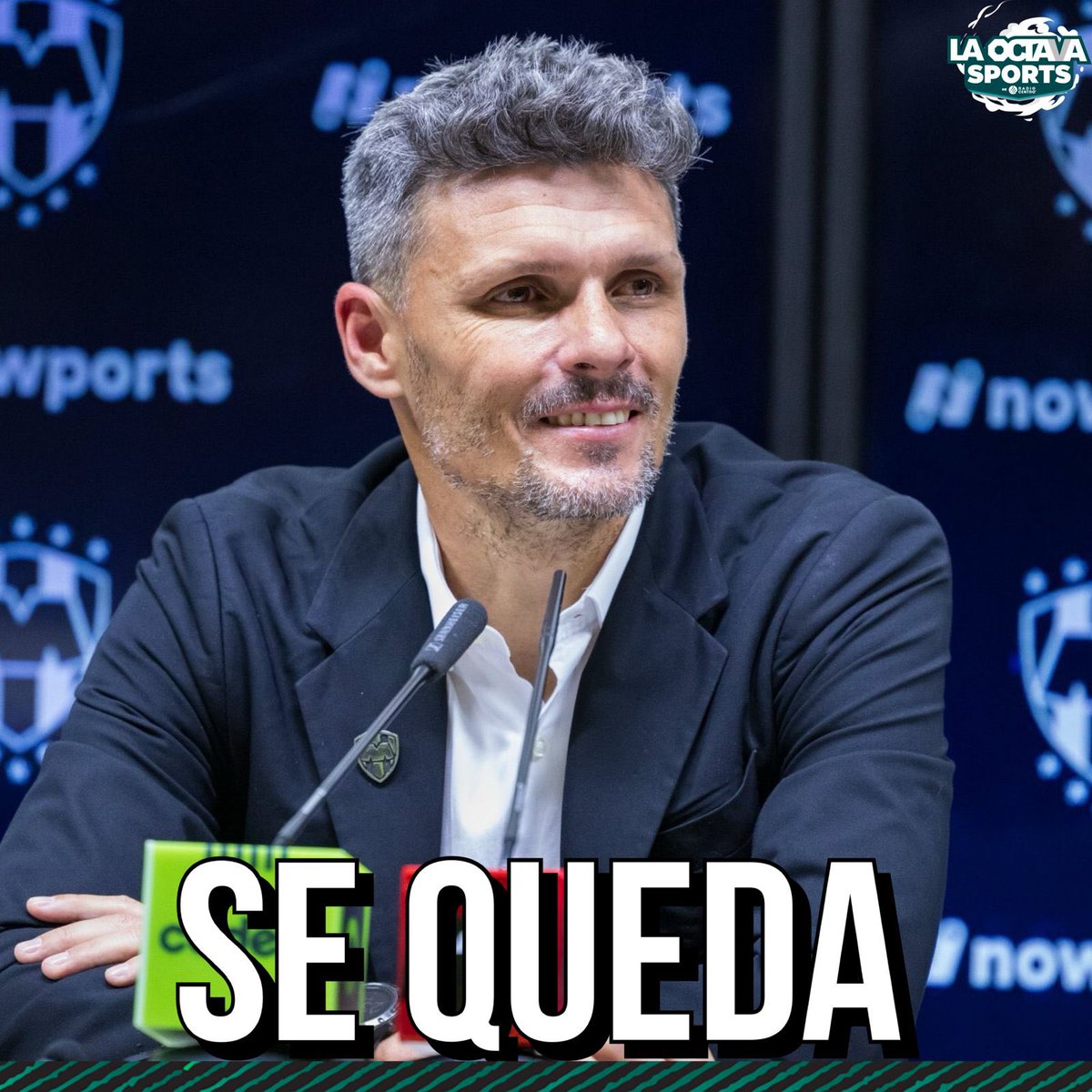 CONTINUARÁ EN LA PANDILLA✅🤠

Fernando ‘Tano’ Ortiz seguirá siendo entrenador de Rayados para el próximo torneo a pesar de quedar eliminados en semifinales⚽️✍️

Vía: Récord

#TeDaMásEmociones #Rayados #TanoOrtiz