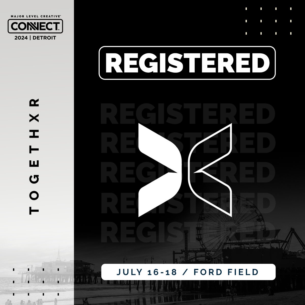 MLCConnect's tweet photo. The @togethxr creative team is in for MLC Connect 2024! See you in Detroit @Hayleylaneee. #MLCC2024 https://t.co/M9IFAv7yyh