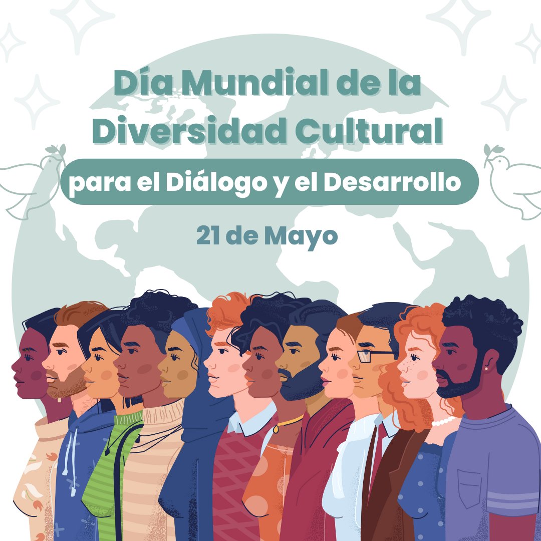 Naciones Unidas Costa Rica (@uncostarica) on Twitter photo La diversidad cultural es una fuerza motriz del desarrollo.
El #21demayo recordamos que la diversidad nos hace únicos.
En <a href="/UNCOSTARICA/">Naciones Unidas Costa Rica</a> reconocemos la importancia de la diversidad cultural y fomentamos el entendimiento mutuo. La diversidad cultural es una fuerza motriz del desarrollo.
El #21demayo recordamos que la diversidad nos hace únicos.
En <a href="/UNCOSTARICA/">Naciones Unidas Costa Rica</a> reconocemos la importancia de la diversidad cultural y fomentamos el entendimiento mutuo.