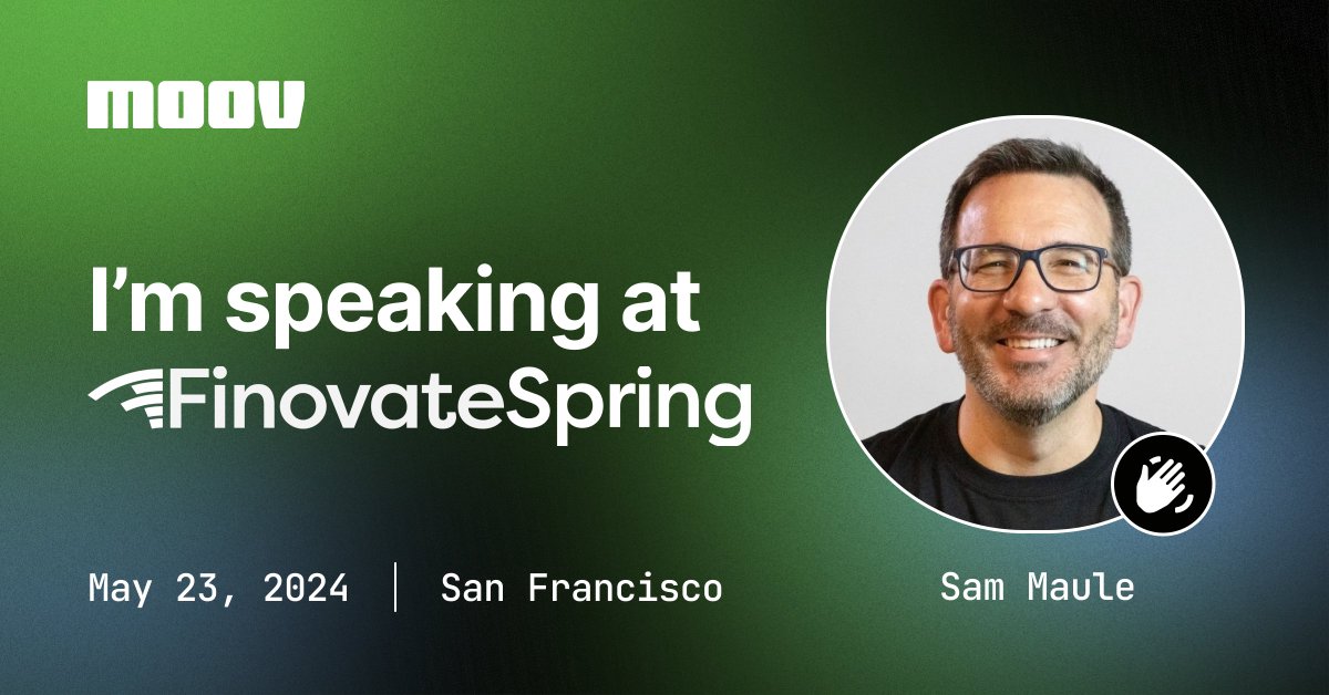 🎤 If you're at #finovatespring, don't miss @sammaule's keynote covering:

🔹 The transformative potential of #embeddedfinance 
🔹 The role super apps & #openbanking play in shaping the future of #financialservices
🔹 And industry insights

👋 See you on May 23 at 11:25 am.