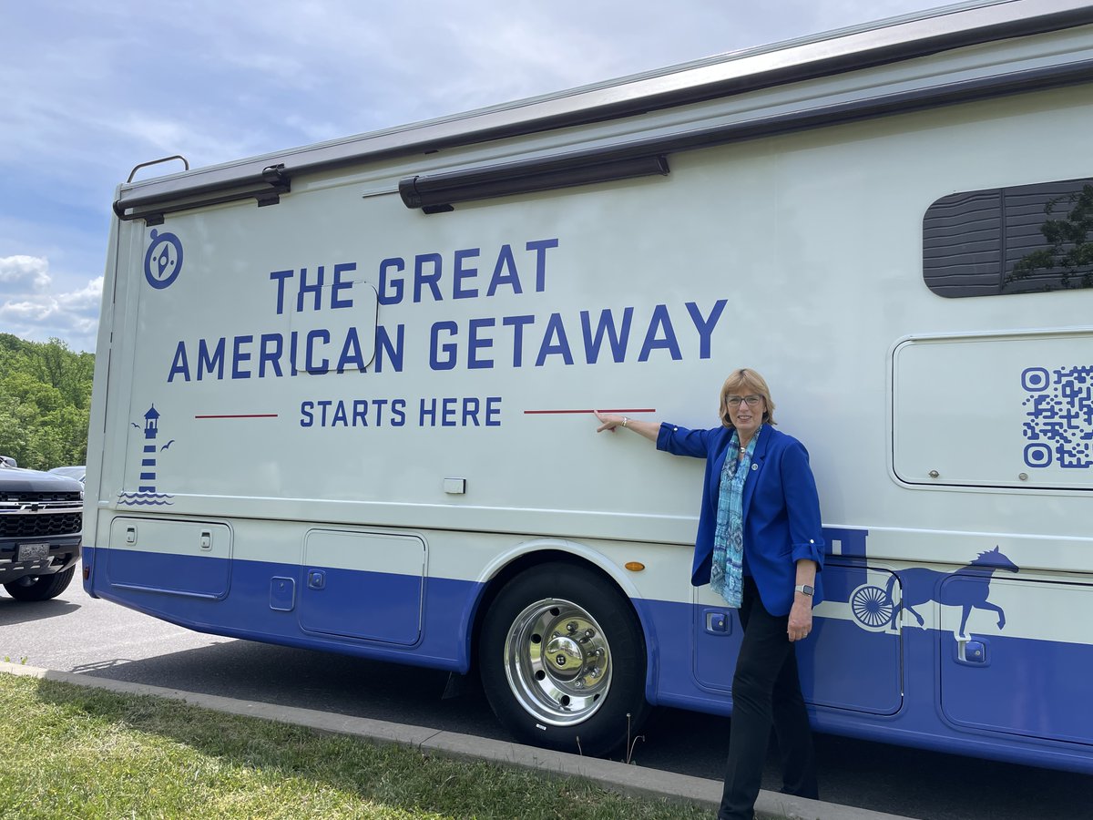 Pennsylvania has a new brand — The Great American Getaway. @GovernorShapiro understands how vital state parks and forests are for powering Main Streets across the Commonwealth. Proud to have @DCNRnews be a part of The Great American Getaway launch!