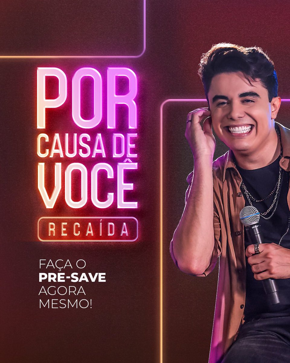 pedrolibecantor's tweet photo. TODA NOITE, TE ESPERANDO…. Estamos assim quando o assunto é #lançamento né?!😮‍💨

Façam o PRE-SAVE da minha nova música, dia 24/05 • 00h disponível pra todos vocês nas plataformas!
Segura esse 🫶🏼 apaixonado!

#PedroLibe #Lançamento #NovoSingle https://t.co/VkSeNraLq3