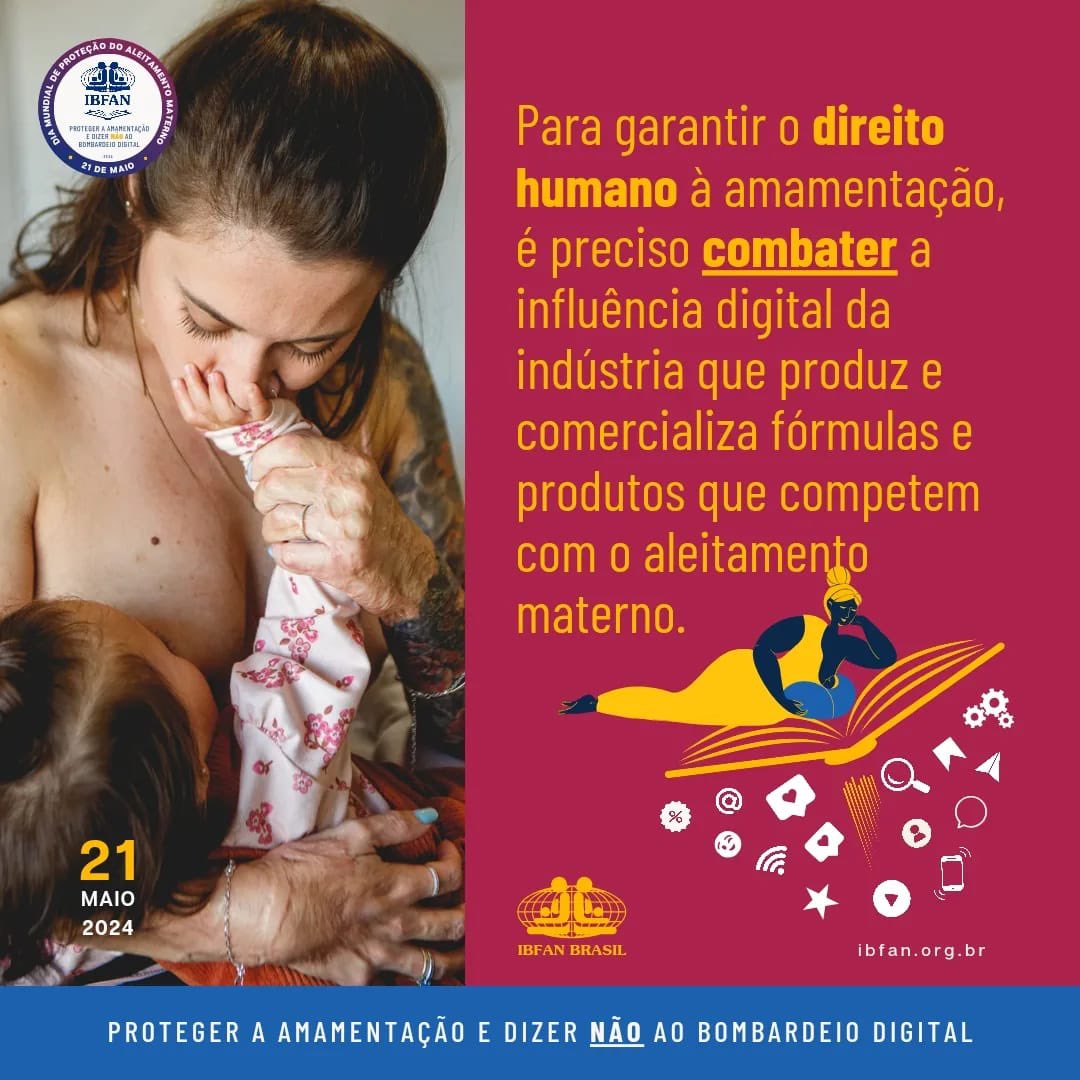 AMBLHSESDF's tweet photo. Dia 21 de Maio - Dia Mundial da Proteção do Aleitamento Materno. Dia de Proteger a Amamentação e dizer NÃO ao bombardeio digital. #doeleitematerno #OrgulhodeserrBLH  #Eudividomeuleite #IBFANBrasil  #Doefrasco #doeleitehumano #promoveraamamentaçãosemconflitosdeinteresse #blhfaz80 https://t.co/8zQQ6Eo7ZB