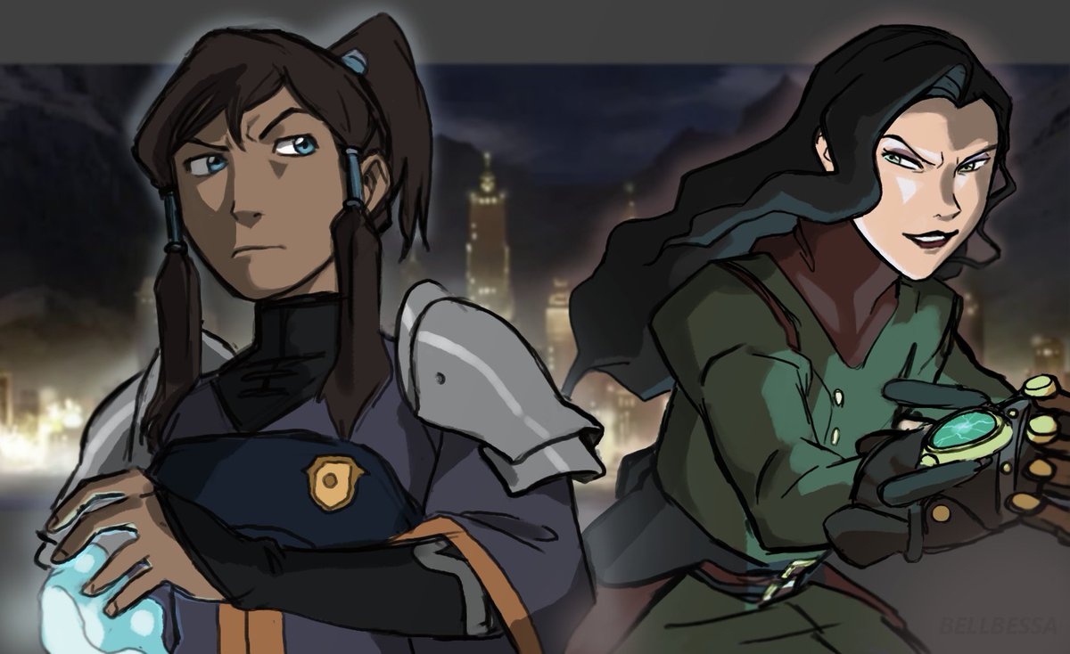 The Avatar and The Equalist 🌆#korrasami