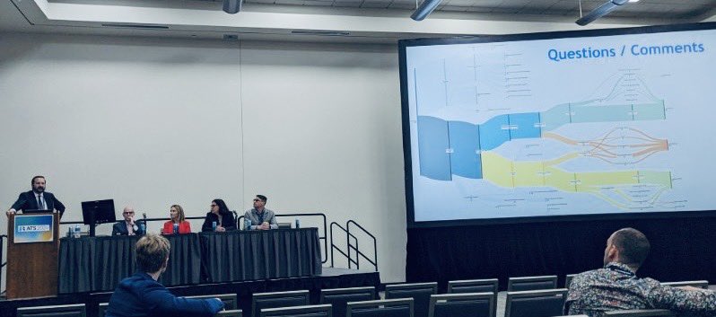 Interventional Pulmonary Outcomes Group (@ipulmog) on Twitter photo Very excited to share the results from the VERITAS trial presented by Dr. Lentz here <a href="/atstoa/">ATS TO Assembly</a> #ATS2024. Bottom line is there is a 98+% likelihood that #NavigationalBronchoscopy is non-inferior to CT-guided Transthoracic biopsy and significantly safer. Full data to come! Very excited to share the results from the VERITAS trial presented by Dr. Lentz here <a href="/atstoa/">ATS TO Assembly</a> #ATS2024. Bottom line is there is a 98+% likelihood that #NavigationalBronchoscopy is non-inferior to CT-guided Transthoracic biopsy and significantly safer. Full data to come!