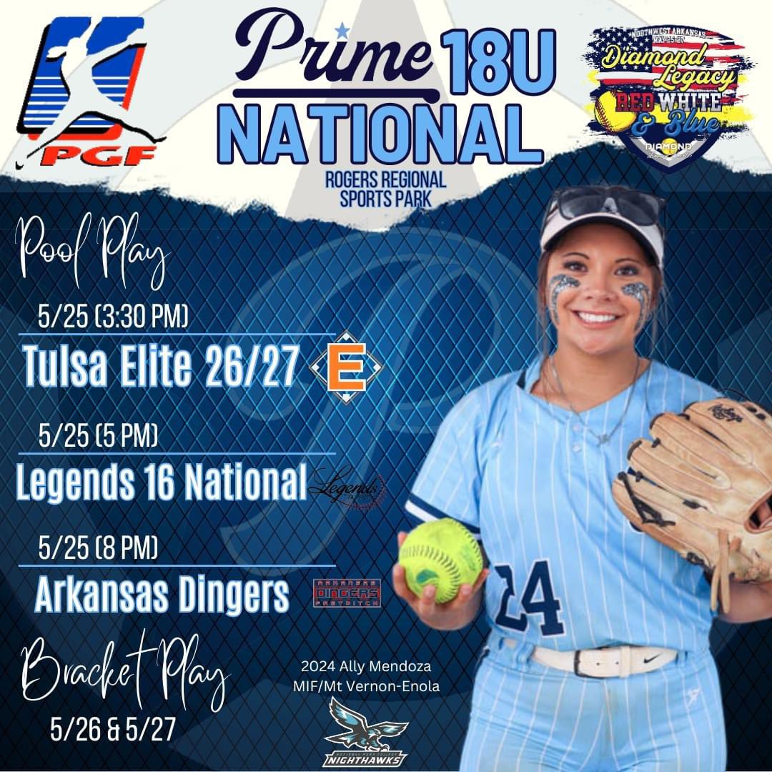 ARPrimeSB (@ar_prime_sb) on Twitter photo The summer is here, and we cannot wait!
Follow 18 National here:
📊 web.gc.com/teams/y2SqDEoc…
#PrimeArmy <a href="/SBLiveARK/">Arkansas High School On SI</a> <a href="/k_sutherlandAR/">Kyle Sutherland</a> <a href="/ExtraInningSB/">EXTRA INNING SOFTBALL</a> <a href="/PG_Softball/">Perfect Game Softball</a> <a href="/LegacyLegendsS1/">Legacy & Legends Softball</a> <a href="/ARPrepSports/">Arkansas Prep Sports</a> <a href="/the1nss/">The Natural State Sports Network</a> The summer is here, and we cannot wait!
Follow 18 National here:
📊 web.gc.com/teams/y2SqDEoc…
#PrimeArmy <a href="/SBLiveARK/">Arkansas High School On SI</a> <a href="/k_sutherlandAR/">Kyle Sutherland</a> <a href="/ExtraInningSB/">EXTRA INNING SOFTBALL</a> <a href="/PG_Softball/">Perfect Game Softball</a> <a href="/LegacyLegendsS1/">Legacy & Legends Softball</a> <a href="/ARPrepSports/">Arkansas Prep Sports</a> <a href="/the1nss/">The Natural State Sports Network</a>