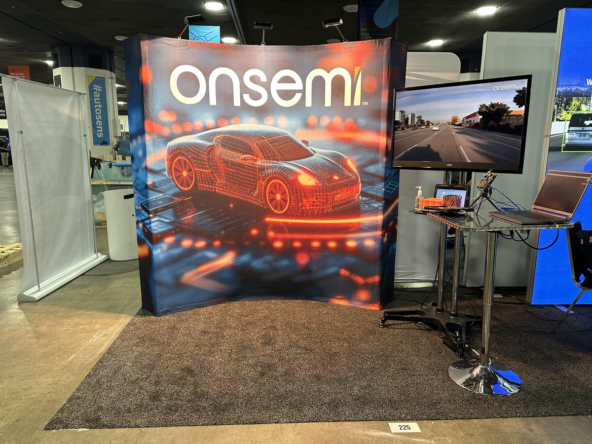 onsemi's tweet image. Hello Motor City! We're buzzing with excitement from all the action here at @AutoSens_ USA 2024.

Swing by Booth #225 to see our latest technology demo with @SmartEyeAB  (#117) and see how #iToF depth sensing changes the game for in-cabin applications.