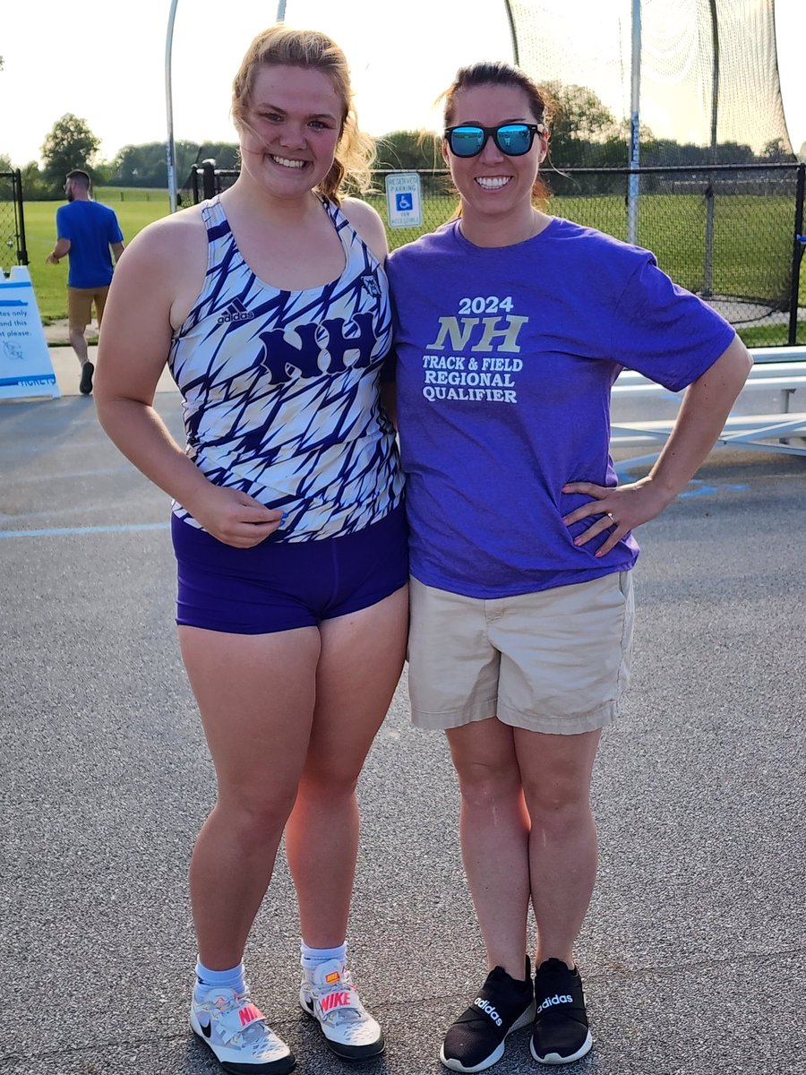Congratulations to Makenna Dommer on winning the Discus with a new PR of 139' 05".
