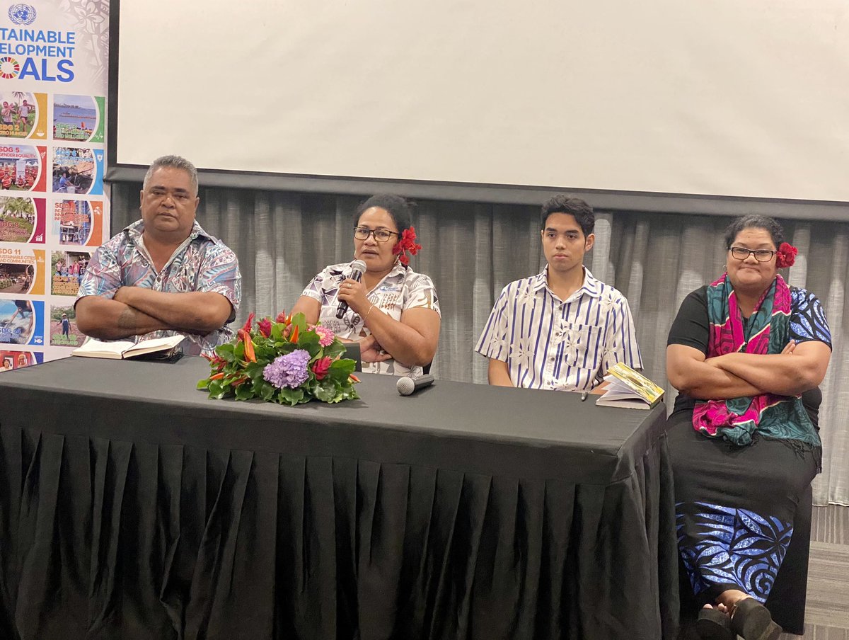 Full house &amp; active discussions @ 🇬🇧-funded UNDP circular economy transition workshop on inclusion, diversity, equity &amp; accessibility in the workplace to address barriers faced by women &amp; youth in waste mgmt in 🇼🇸 w/ women-led recycling orgs SRWMA &amp; S.T.A.R. &amp; private sector.