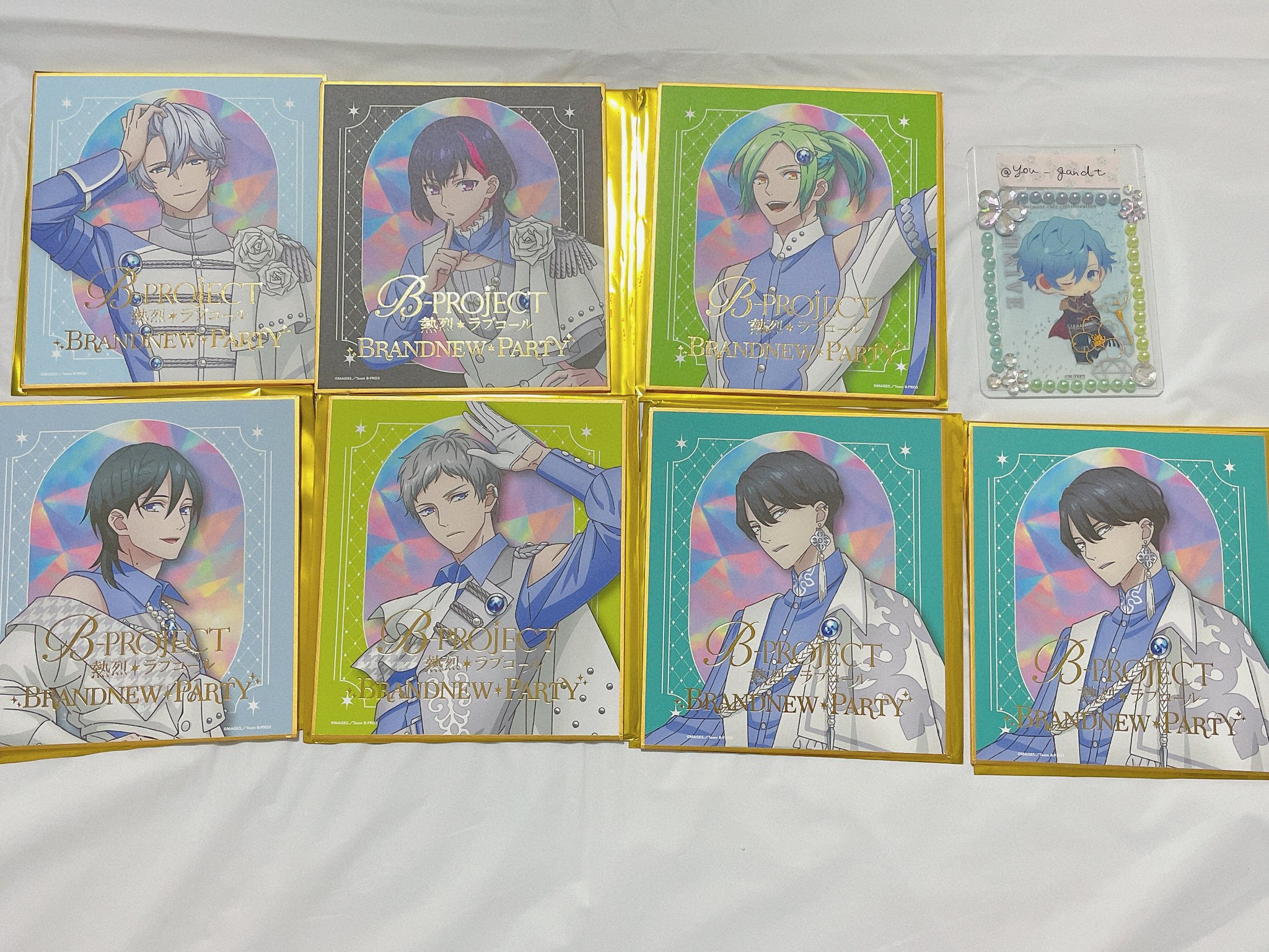 B-PROJECT Bプロ 北門 ブロマイド 箔押し サイン入り スパノヴァ