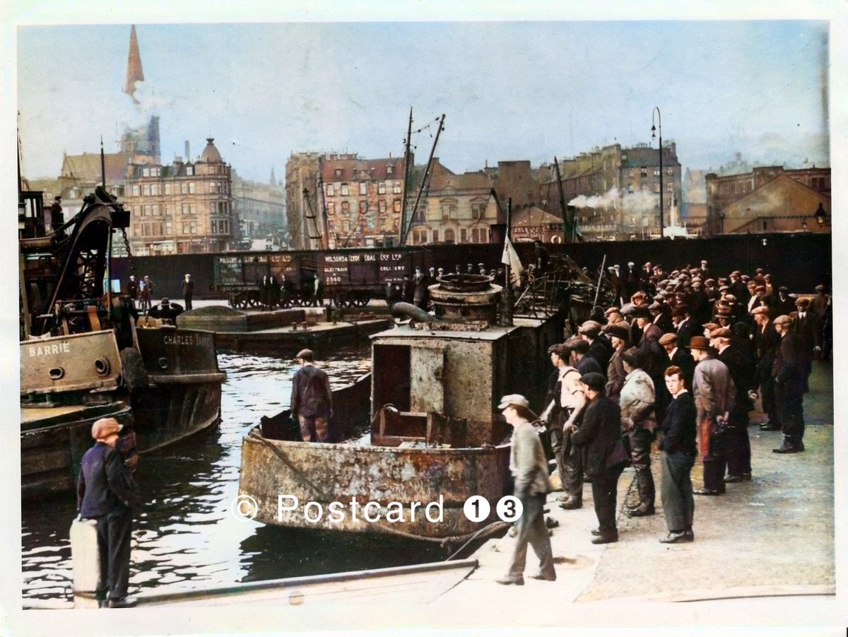 Dundee Dundee Docks, busy harbour scene at the end of Commercial Street. #Dundee #shipping #RiverTay