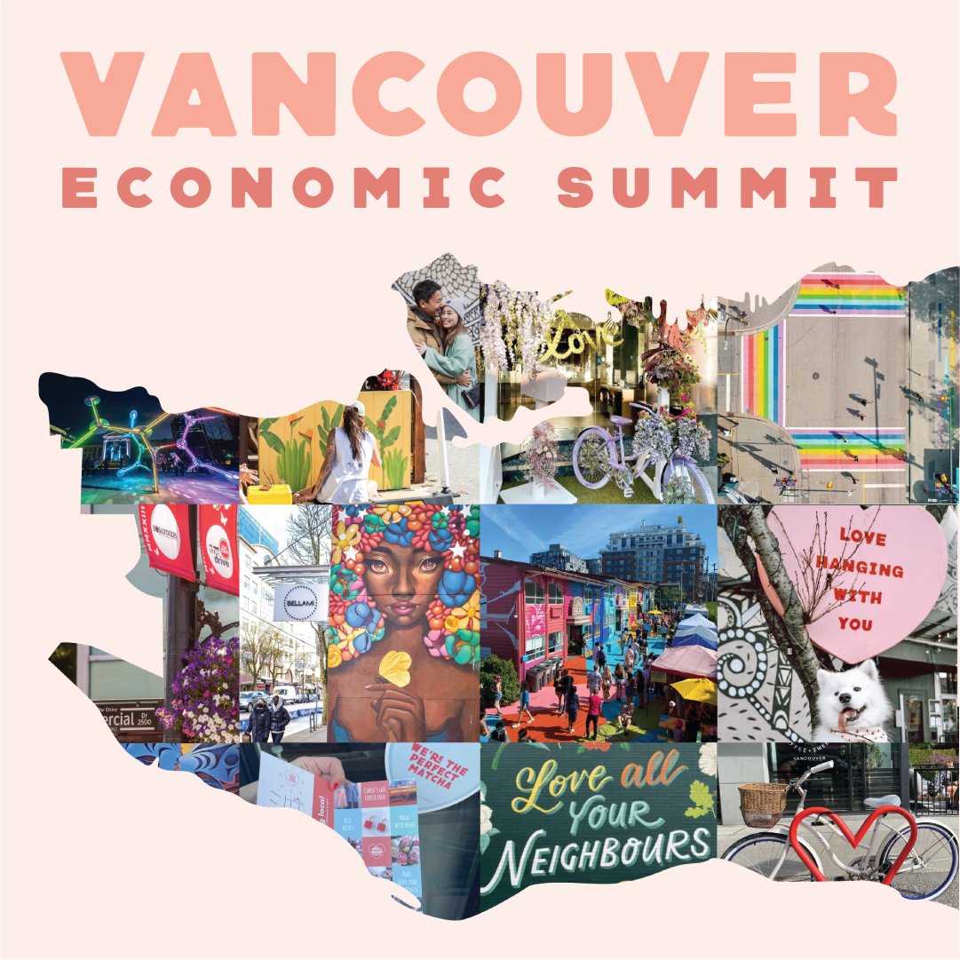 We’re excited to attend the Vancouver Economic Summit this Thursday, May 23! This event was made possible through the collaboration of Vancouver’s 22 BIAs and aims to highlight critical issues facing small businesses and bridge the gap between local businesses and city planning
