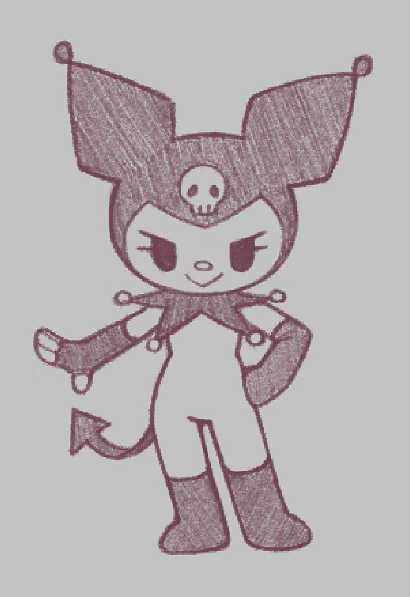 Kuromi is fun to doodle