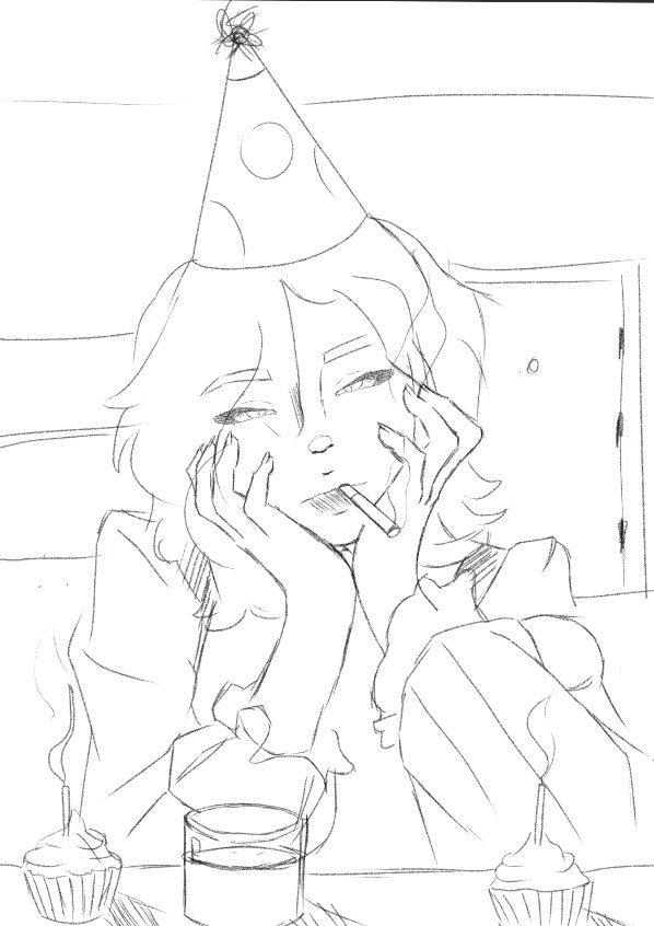 Mayodosesola's tweet photo. Birthday girl. #art https://t.co/59jSdTwQ05