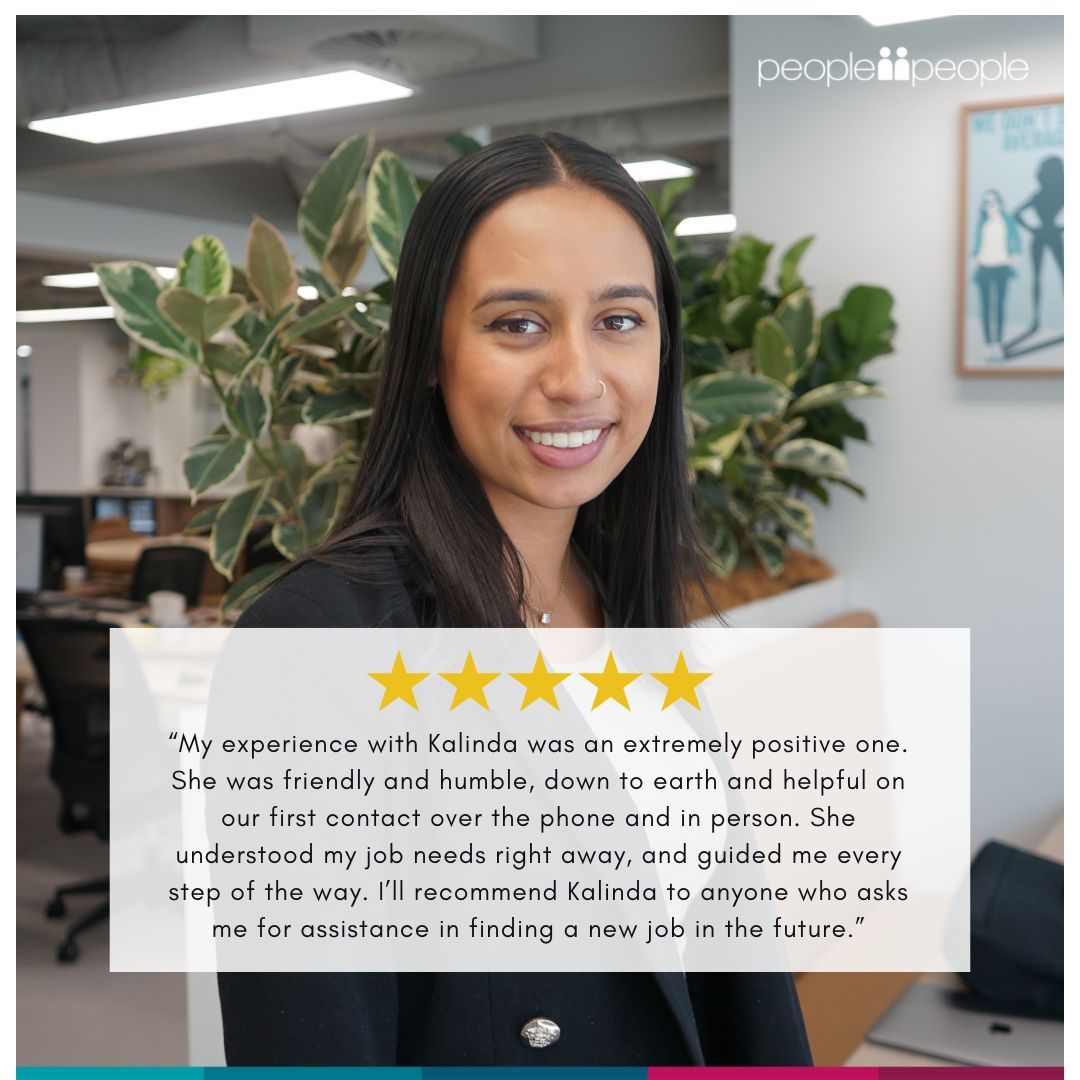 'She understood my job needs right away, and guided me every step of the way. I’ll recommend Kalinda to anyone who asks me for assistance in finding a new job in the future.'