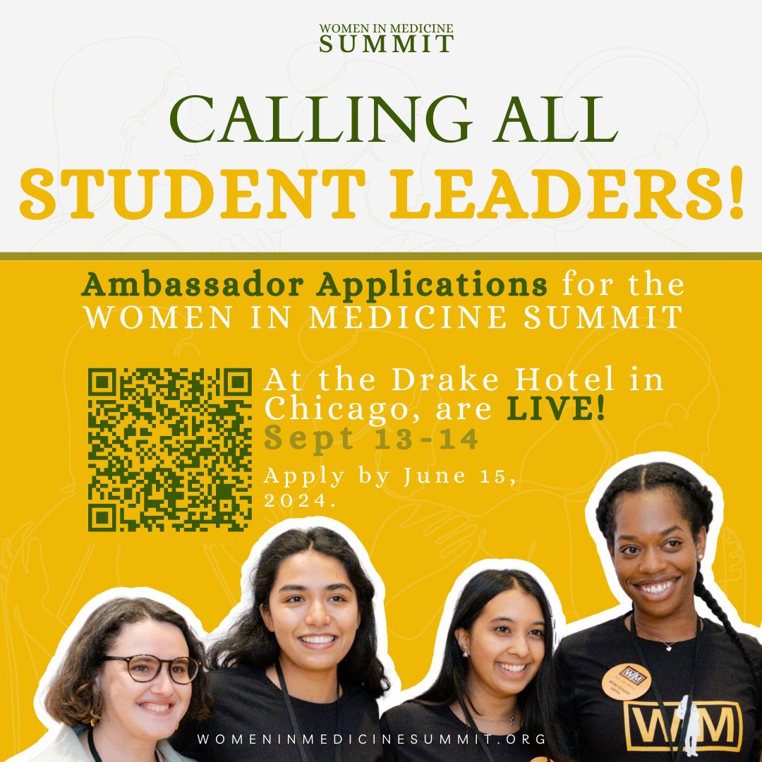 Students volunteers help make #WIMSummit the event that it is each year. We are recruiting Student Ambassadors for this year's WIM Summit Sept 13-14 at the Drake Chicago! ✨ 

Tag 3 of your besties you want to volunteer with this Fall! 👇 

Deadline 6/15: bit.ly/WIMSTUAPP