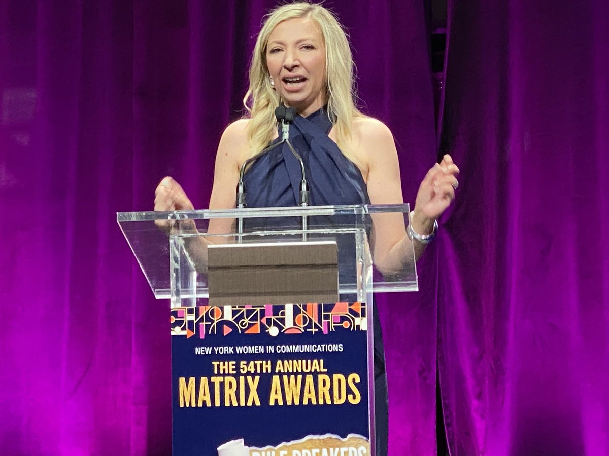 The women we are honoring tonight stepped up to create new paths and they each left their mark by rewriting the rules to success. @Laura_Brusca @Forbes #nywicimatrix #success #matrixawards