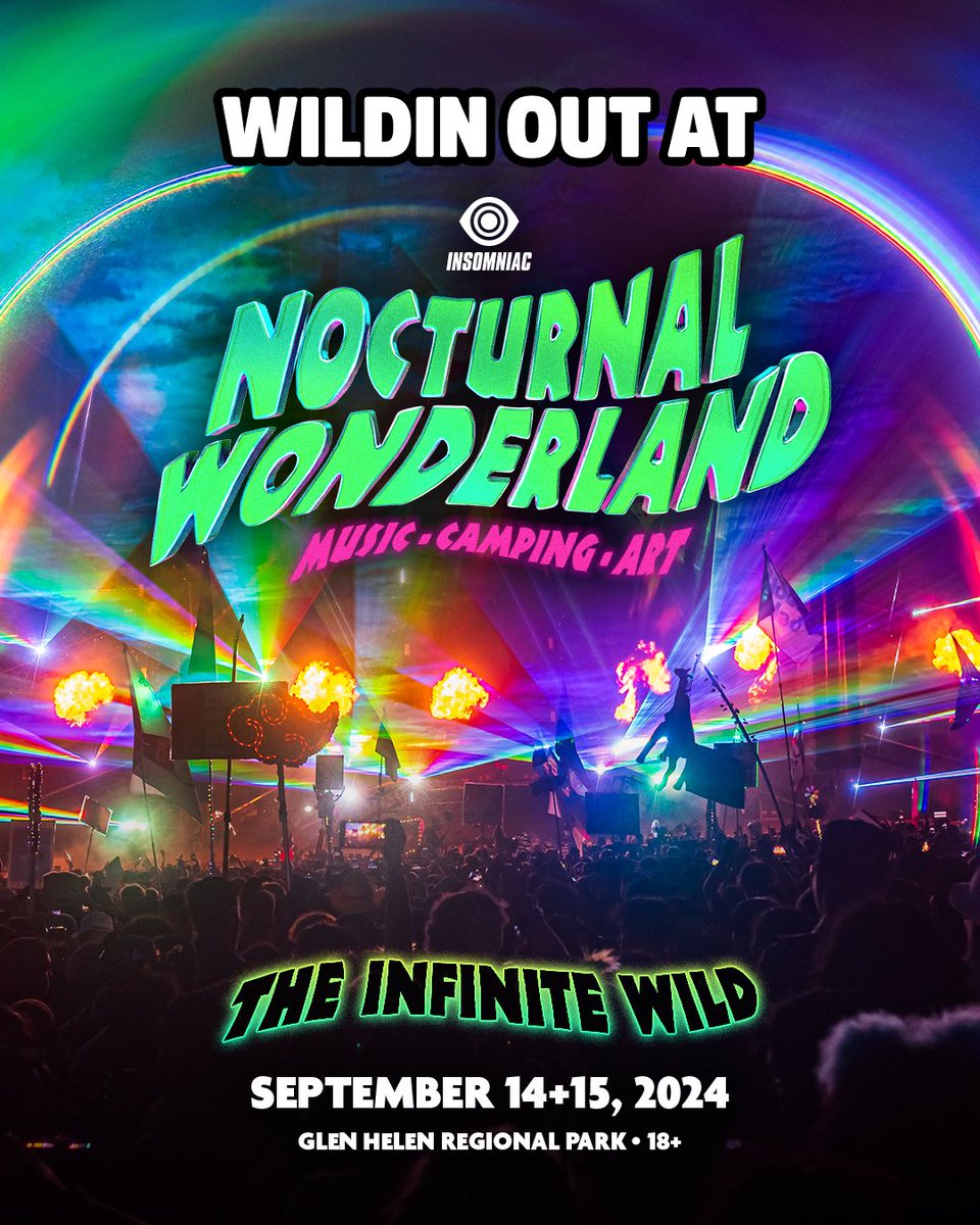 Got my tix and ready for another round🔊🔊🥳 #nocturnalwonderland